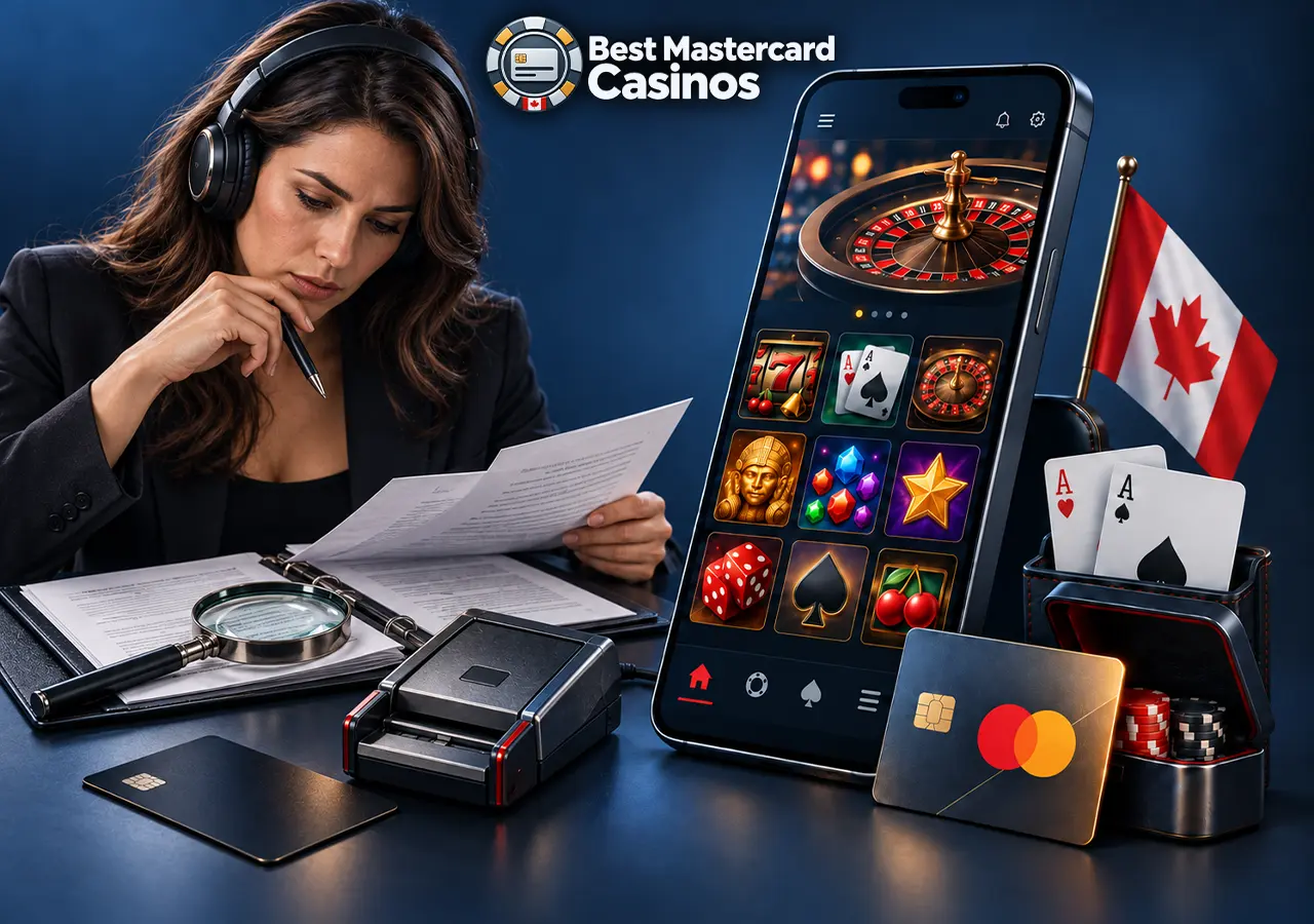 Issuer restrictions and approval checks before attempting a Canadian casino payment